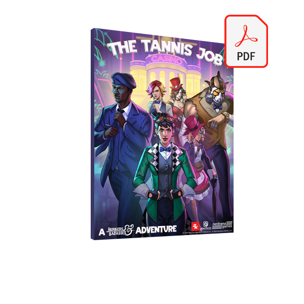 The Tannis Job - A Bunkers & Badasses Adventure (PDF Version)